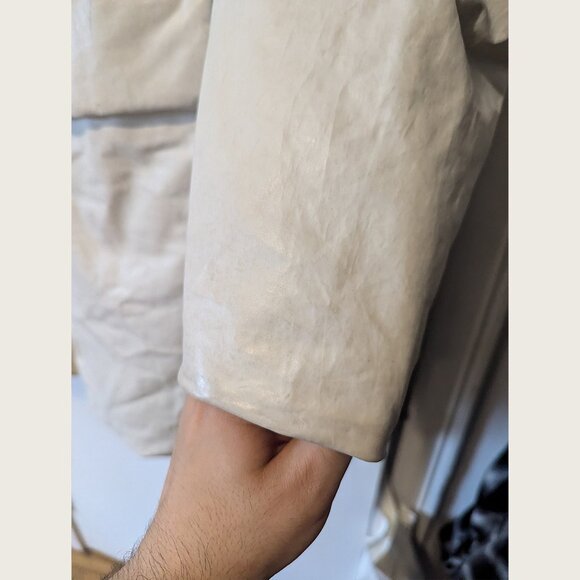 KASSL EDITIONS - Oversized unisex off white puffer coat - Sz M - Picture 6 of 15